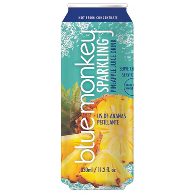Blue Monkey Sparkling Pineapple Juice view 1