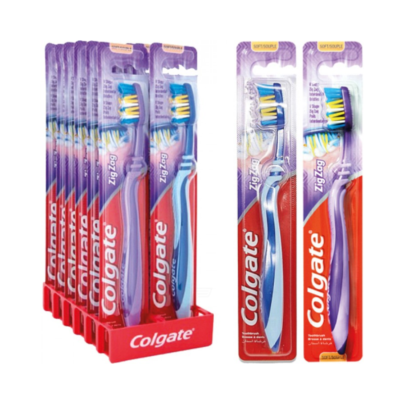 Colgate Zig Zag Soft Toothbrush view 1