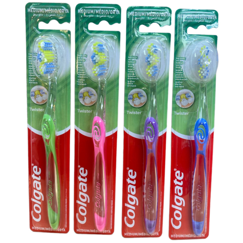 Colgate Twister Medium Toothbrush 1ct