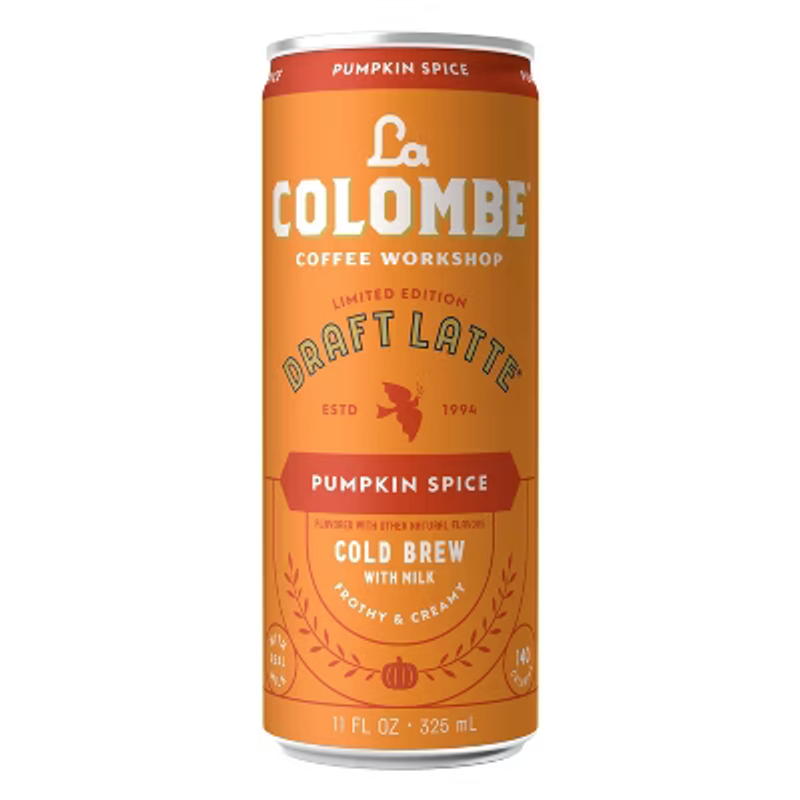 La Colombe Pumpkin Spice Latte 11oz can