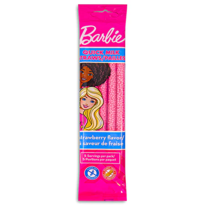 Barbie Milk Flavoring Straws 36g Box