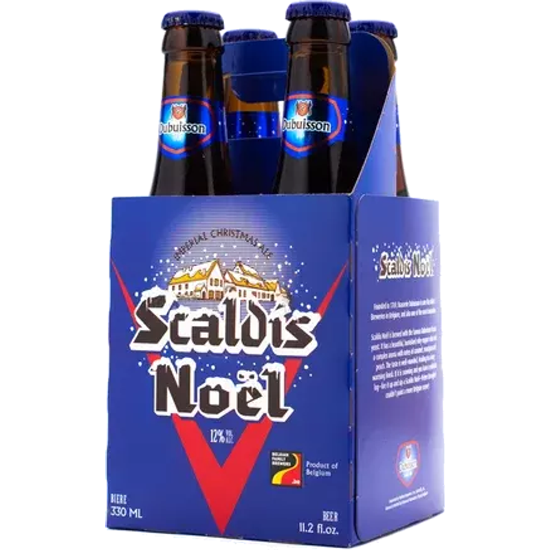 Scaldis Noël Christmas Ale 4 Pack 12oz bottles