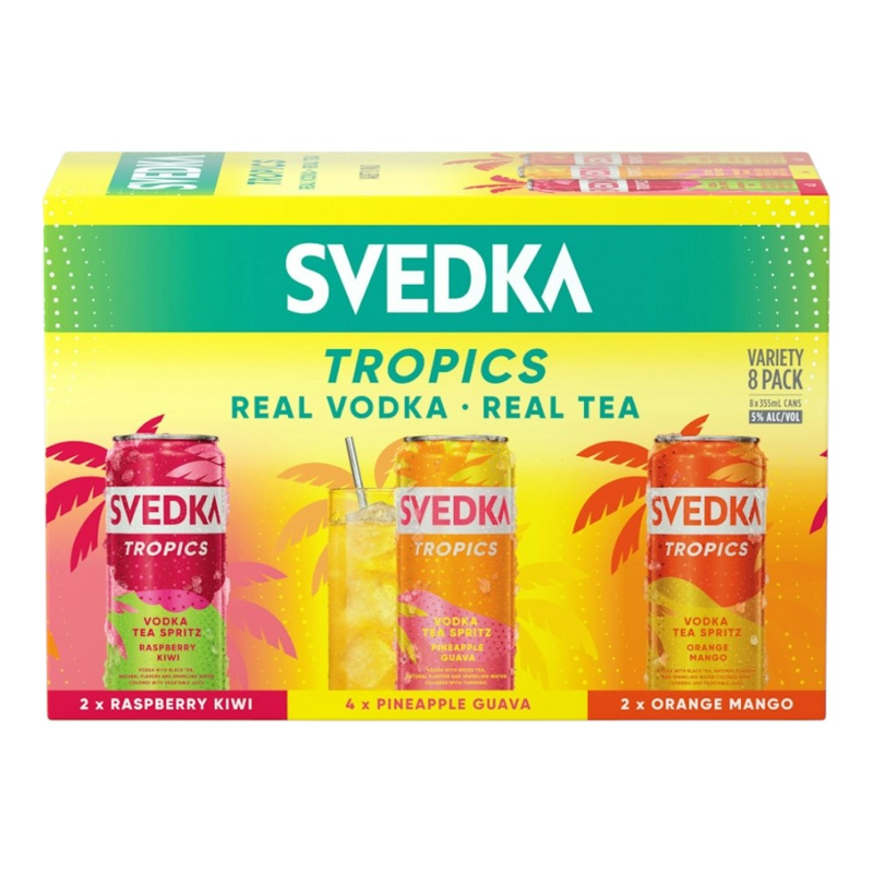 SVEDKA Tropics Vodka Tea Spritz Variety view 1