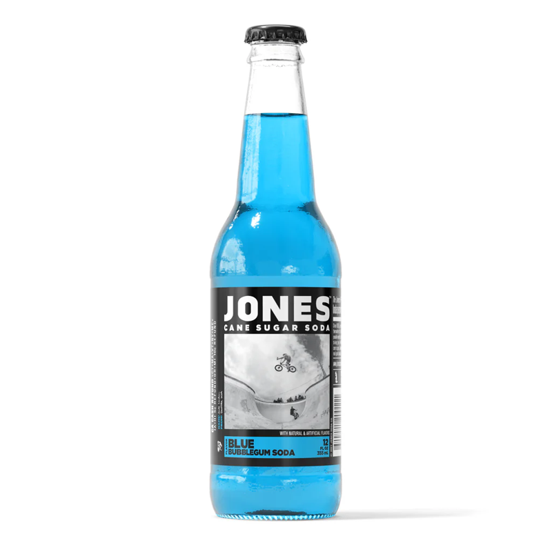 Jones Soda Blue Raspberry 12oz