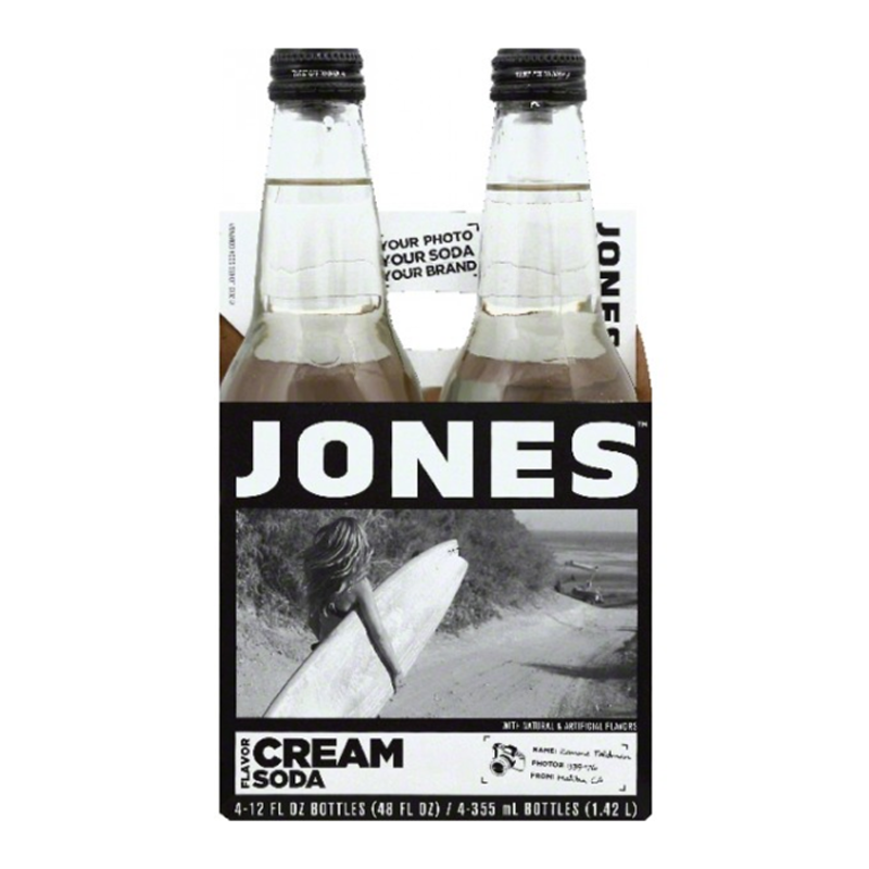 Jones Cream Soda 4-pack 12oz
