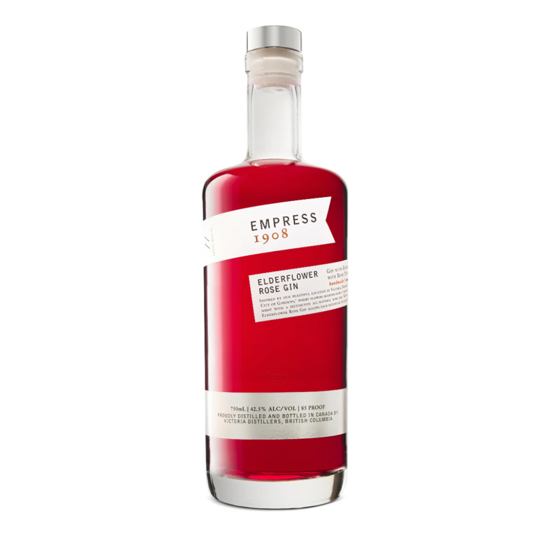 Empress 1908 Elderflower Rose Gin view 1