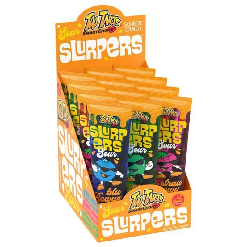 Too Tarts Slurpers Squeeze Candy 4oz
