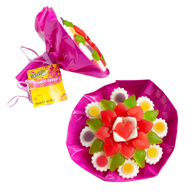 Raindrops Gummy Flower Bouquet view 1