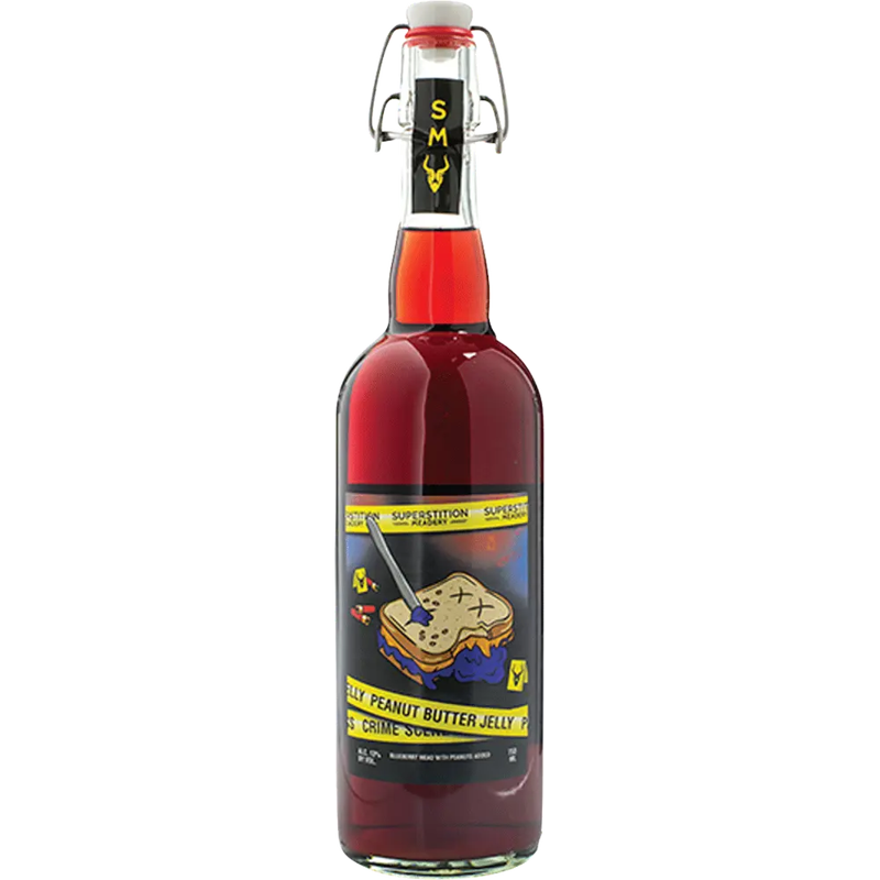 Superstition Meadery Peanut Butter Jelly Crime 750mL