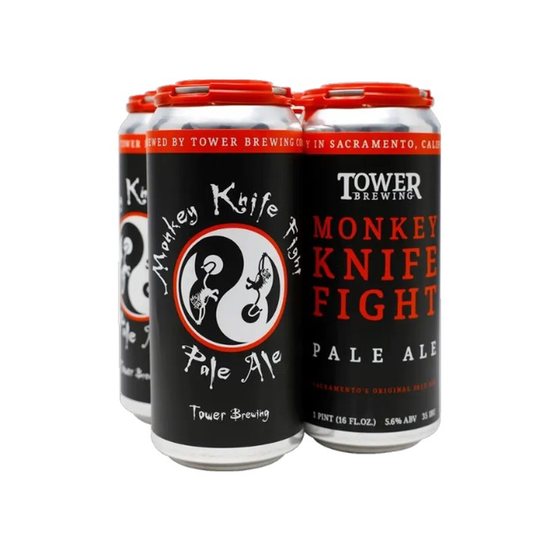 High Water Brewing Monkey Knife Fight Pale Ale view 1
