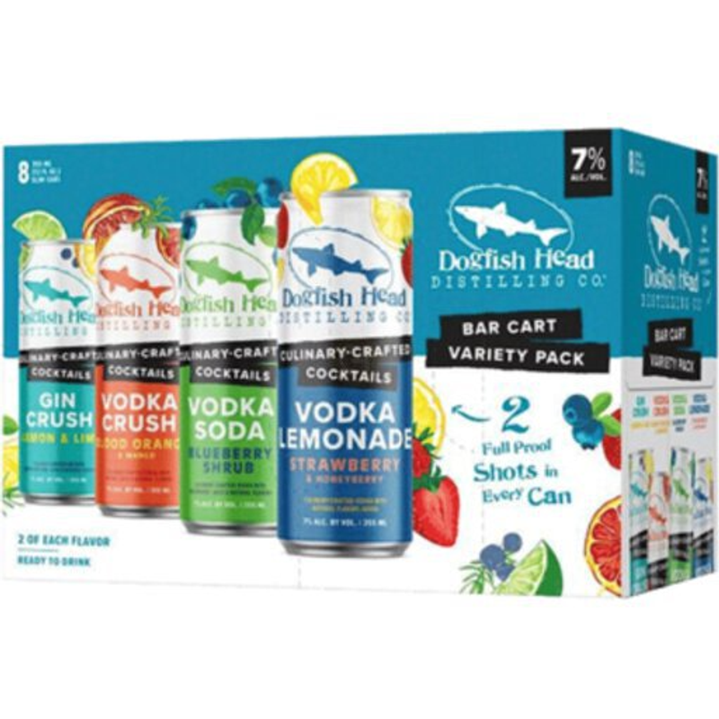 Dogfish Head Bar Cart Variety Pack 8x12oz
