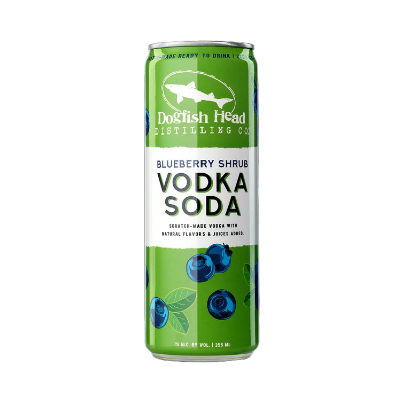 Dogfish Head Blueberry Shrub Vodka Soda 12oz can