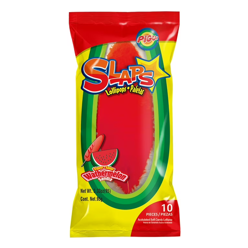 Pigui Slaps Watermelon Lollipops view 1