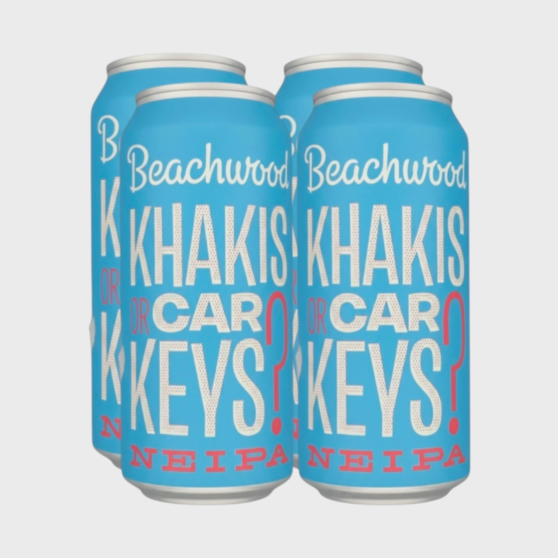 Beachwood Brewing Khakis or Car Keys Hazy IPA