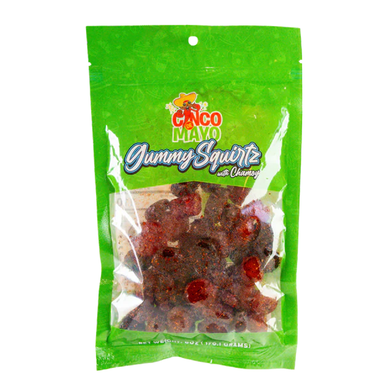 Gushers Chamoy Gummy Squirtz 6oz bag