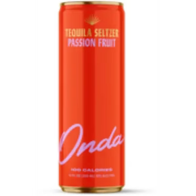 Onda Passion Fruit Tequila Seltzer view 1