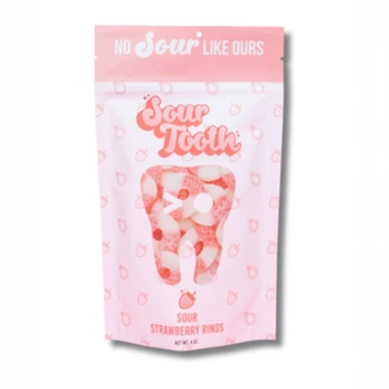 Sour Tooth Strawberry Rings view 1