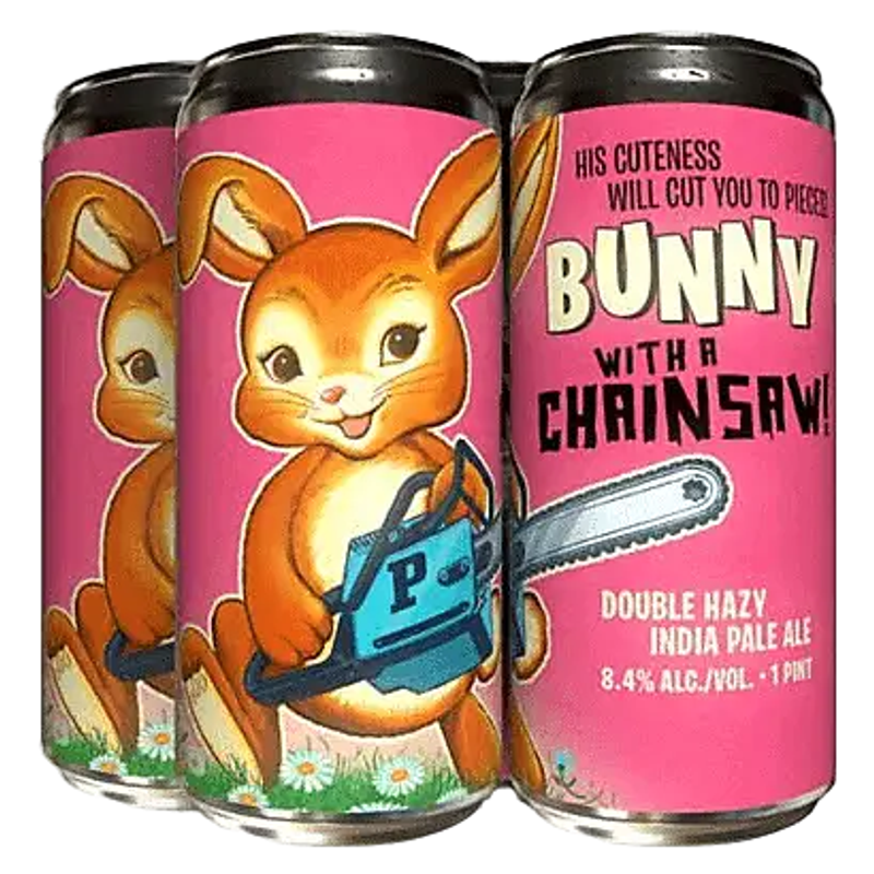 Paperback Brewing Beach Bunny with a Chainsaw! Hazy IPA