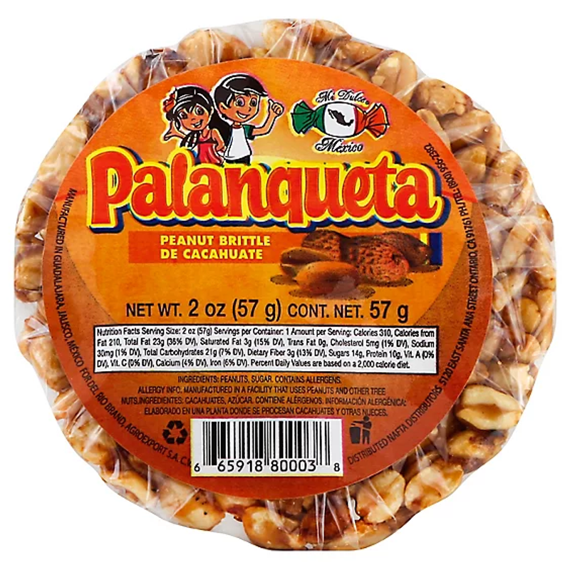 Mi Dulce Mexico Peanut Brittle