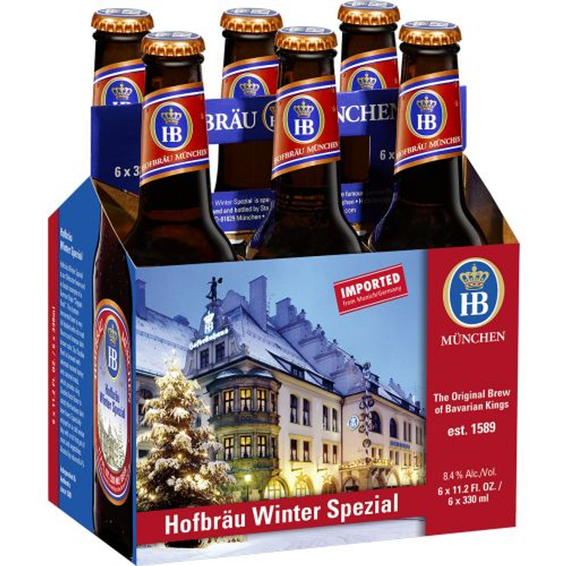 Hofbräu München Winter Spezial 6 Pack 12oz Bottles