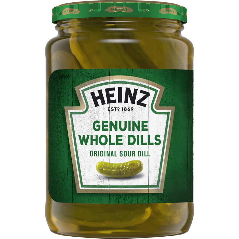 Heinz Genuine Whole Original Sour Dill Pickles view 1
