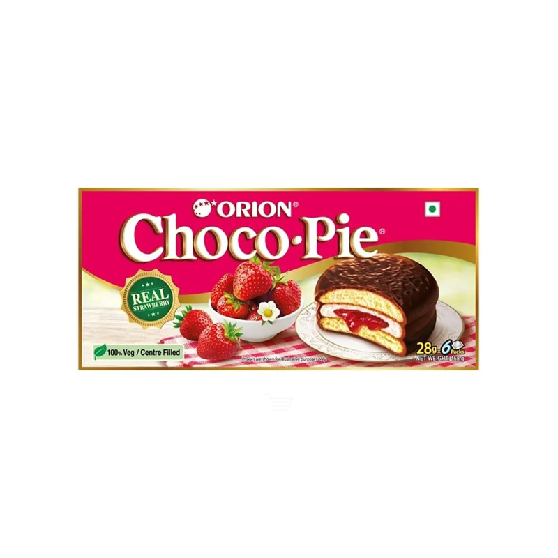 Orion Choco Pie Strawberry 35g Box