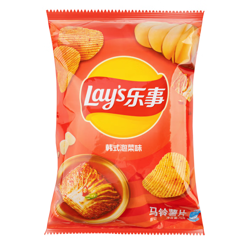 Lay's Korean Kimchi Flavor Potato Chips