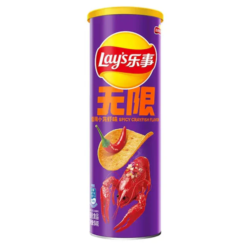 Lay's Spicy Crayfish Flavor Potato Chips view 1