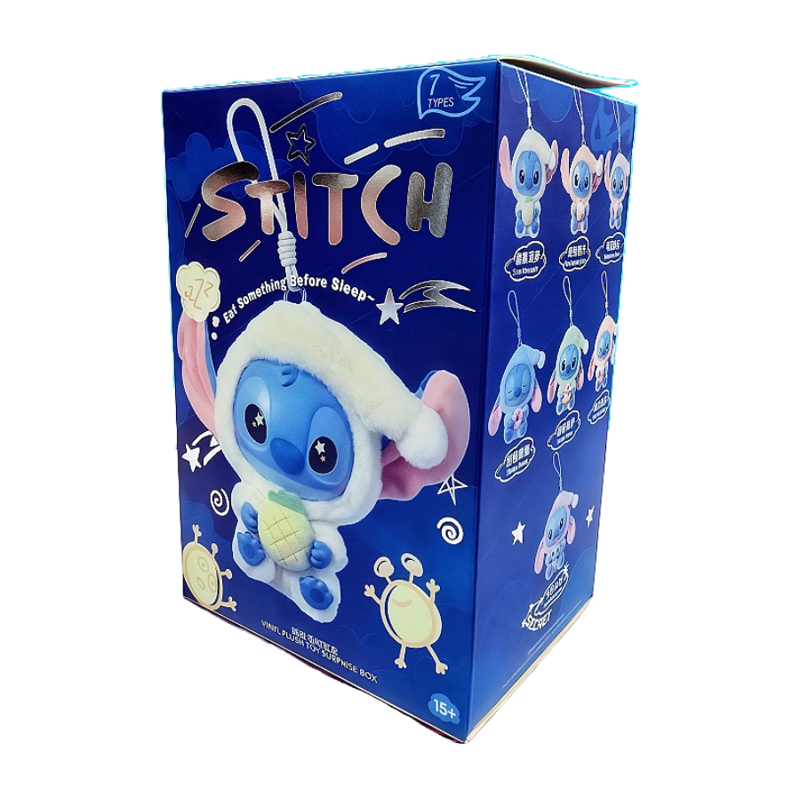 POP MART Labubu x Disney Stitch Blind-Box Collectible Vinyl Figure view 1