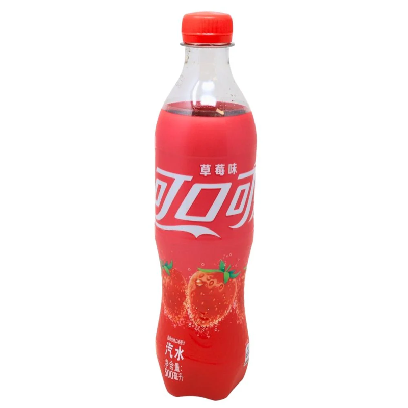 Coca-Cola Strawberry view 1