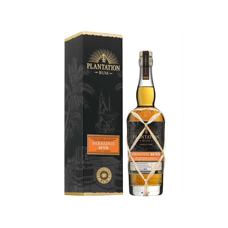 Plantation Barbados Single Cask 10 Year Rum view 1