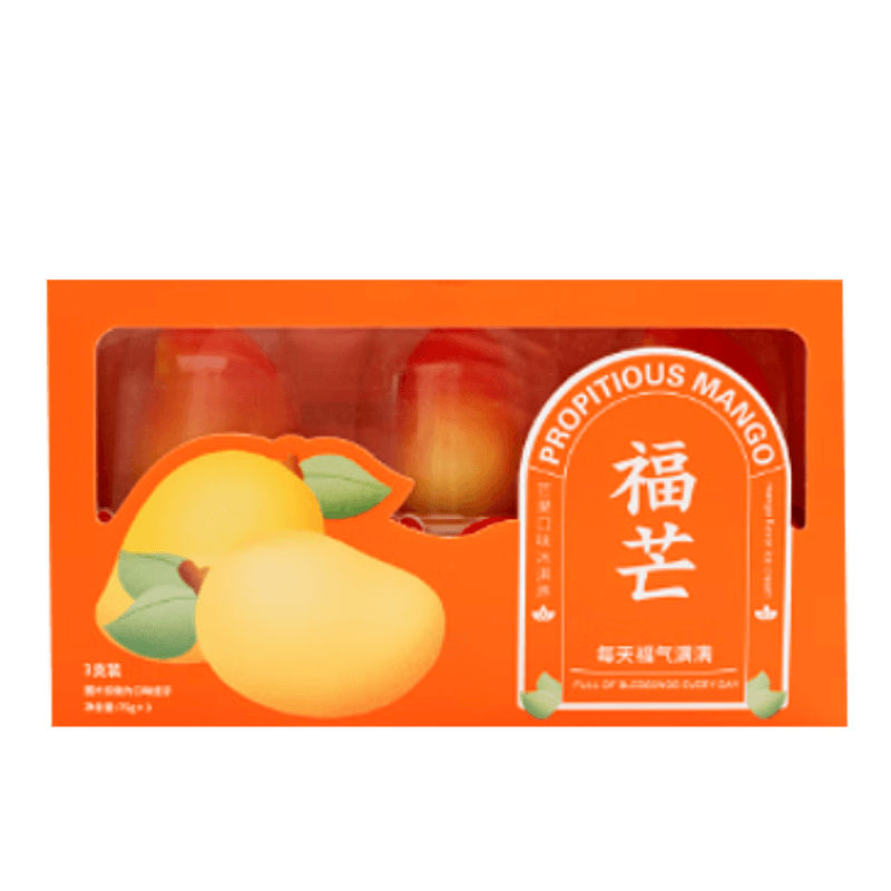 AIKO Mango Ice Cream 75g 3 Pack Boxs