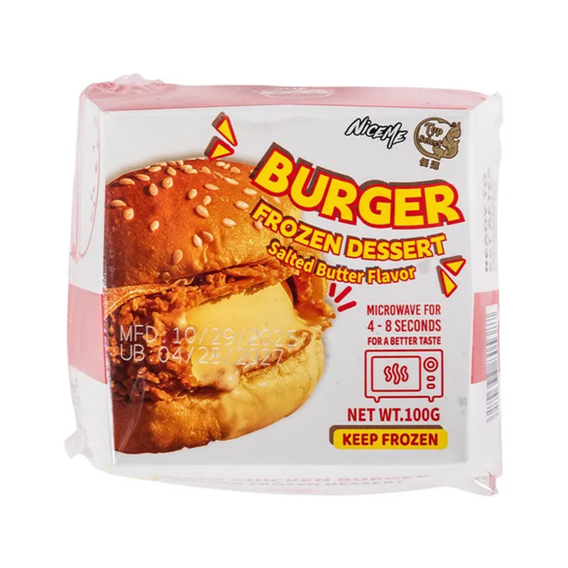 Niceme Salted Butter Burger Frozen Dessert view 1