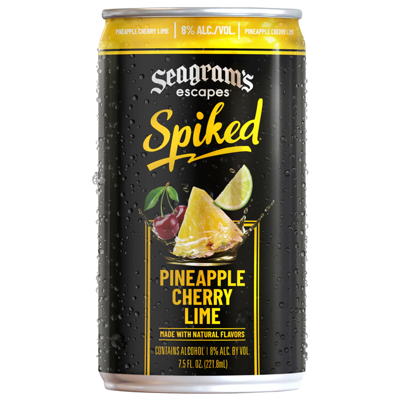 Seagram's Escapes Spiked Pineapple Cherry Lime view 1