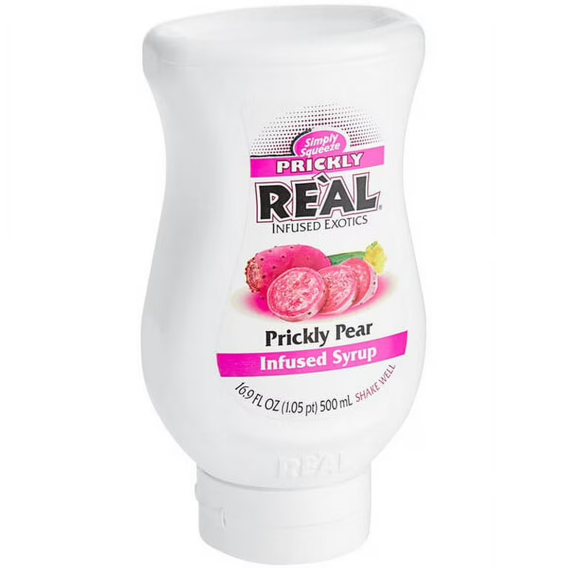 Real Prickly Pear Puree Infused Syrup