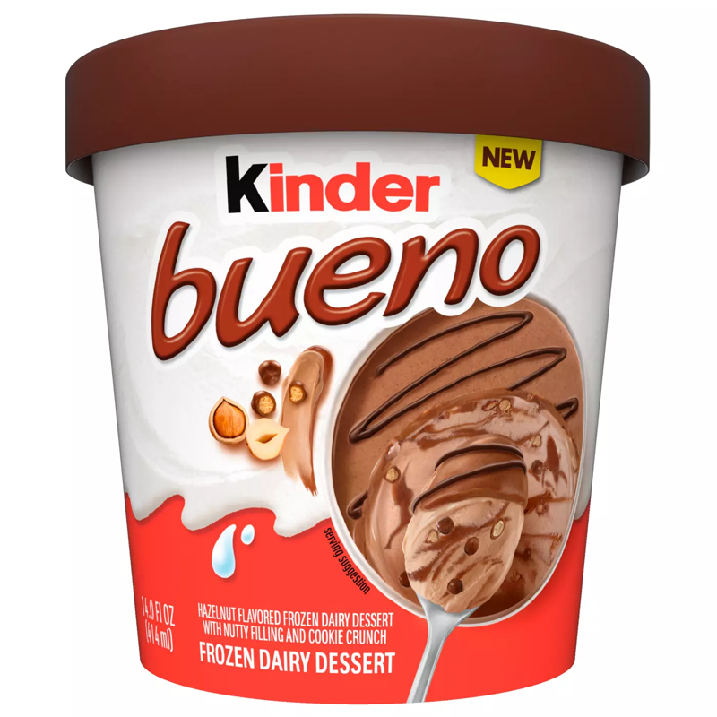 Kinder Bueno Hazelnut Flavored Frozen Dairy Dessert view 1