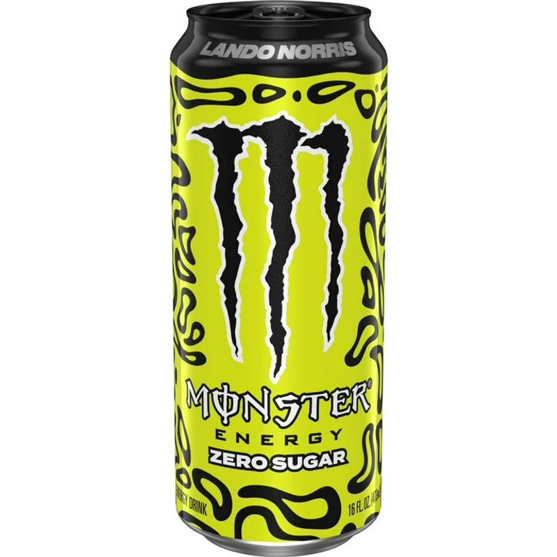 Monster Energy Zero Sugar Lando Norris 16oz can
