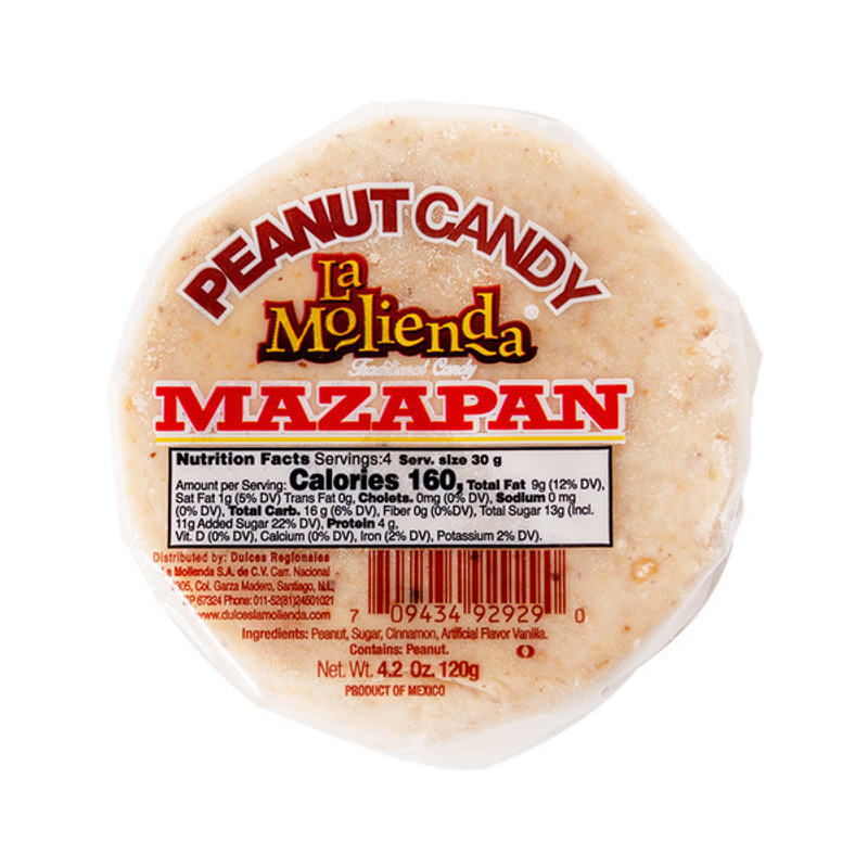 La Molienda Mazapan Peanut Candy Box view 1