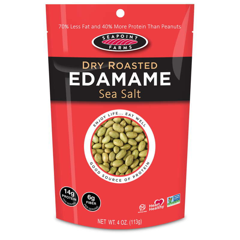Seapoint Farms Dry Roasted Edamame Sea Salt view 1