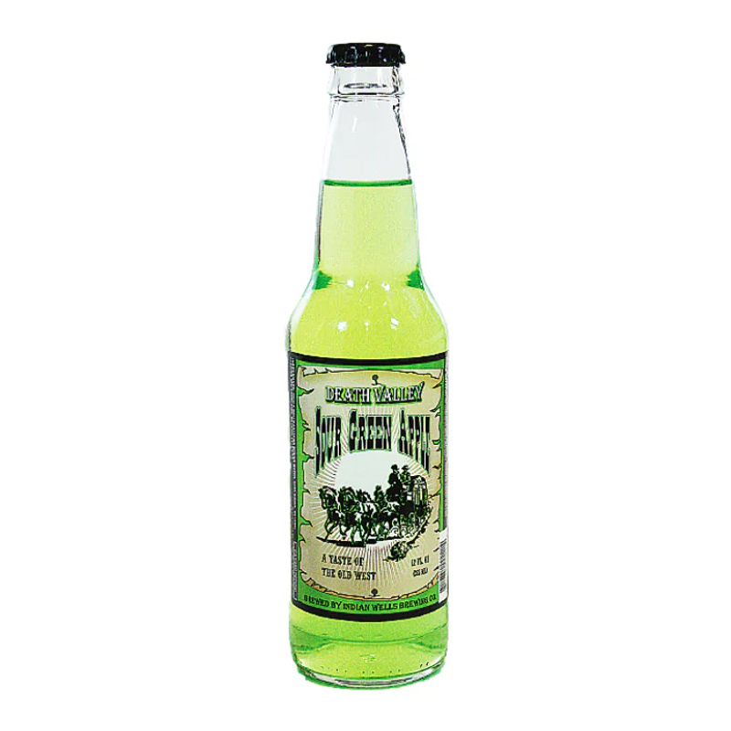 Death Valley Sour Green Apple Soda 12oz