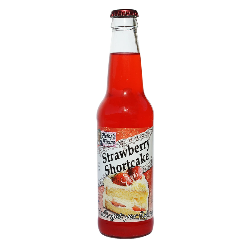 Melba's Fixins Strawberry Shortcake Soda 12oz