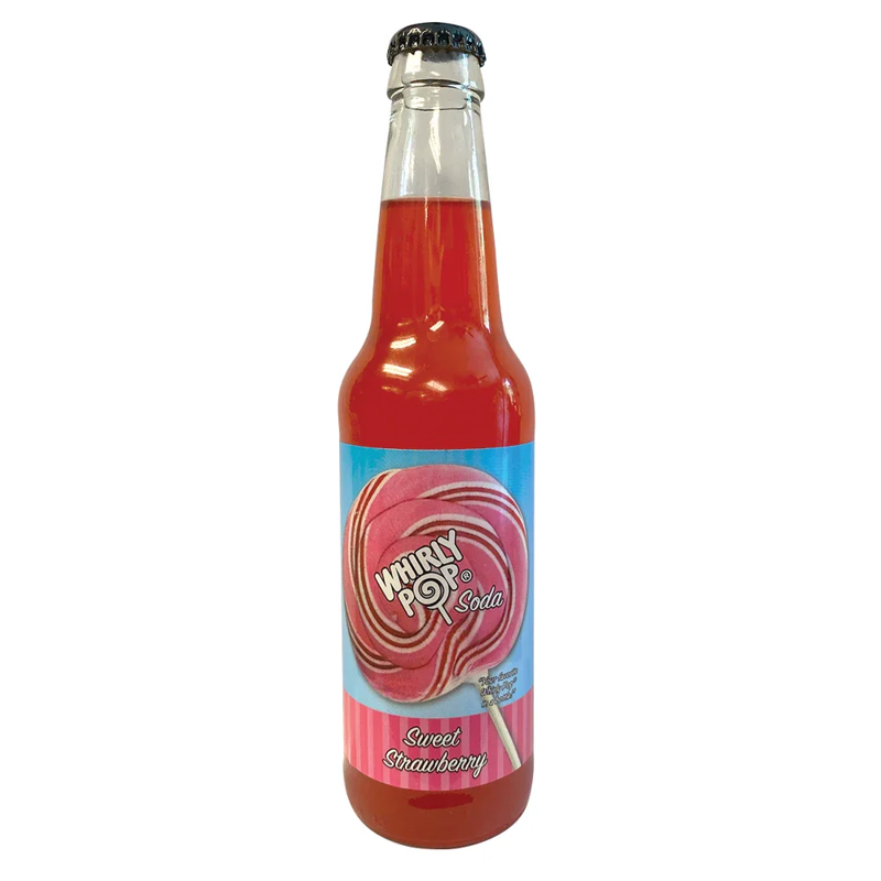 Whirly Pop Sweet Strawberry Soda 12oz