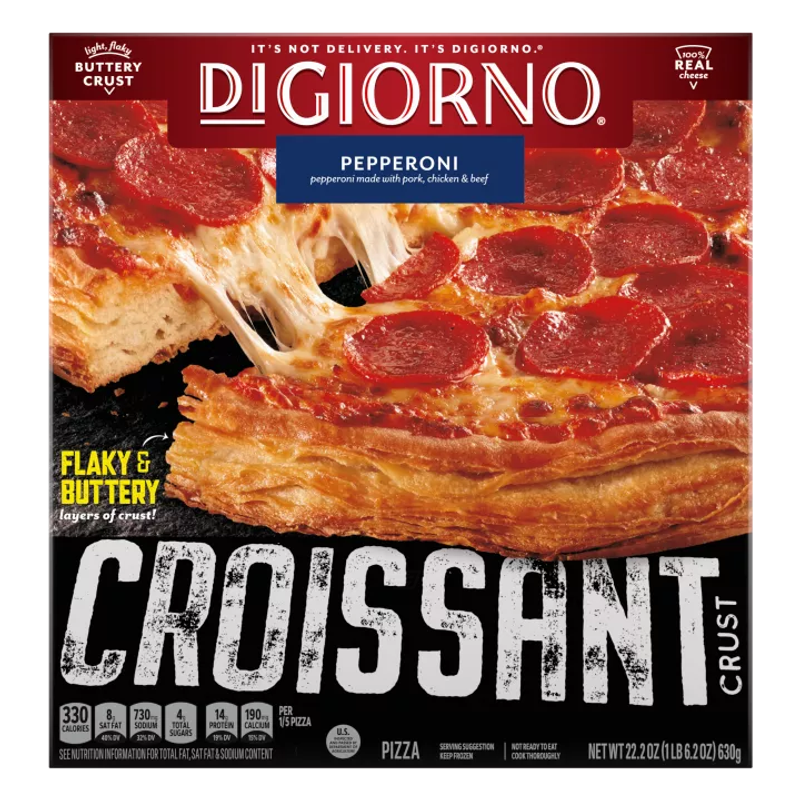 DiGiorno Pepperoni Croissant Crust Pizza 22.2oz Box