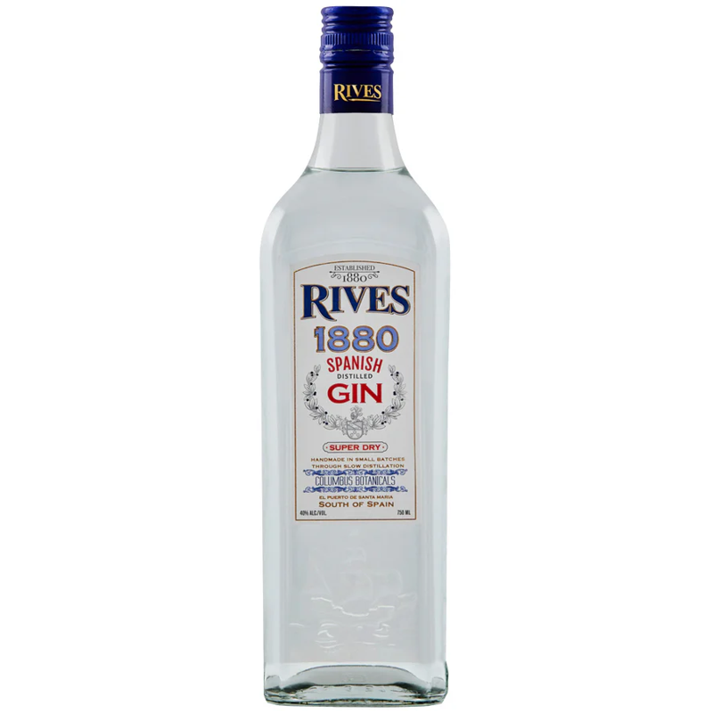 Rives 1880 Spanish Super Dry Gin 750mL