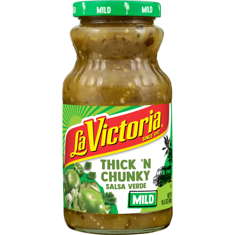 La Victoria Thick 'N Chunky Salsa Verde Mild view 1