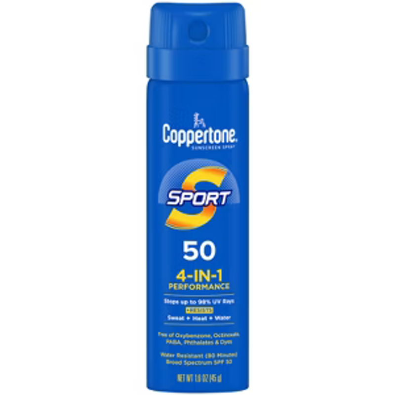 Coppertone Sport Sunscreen Spray SPF 50 view 1