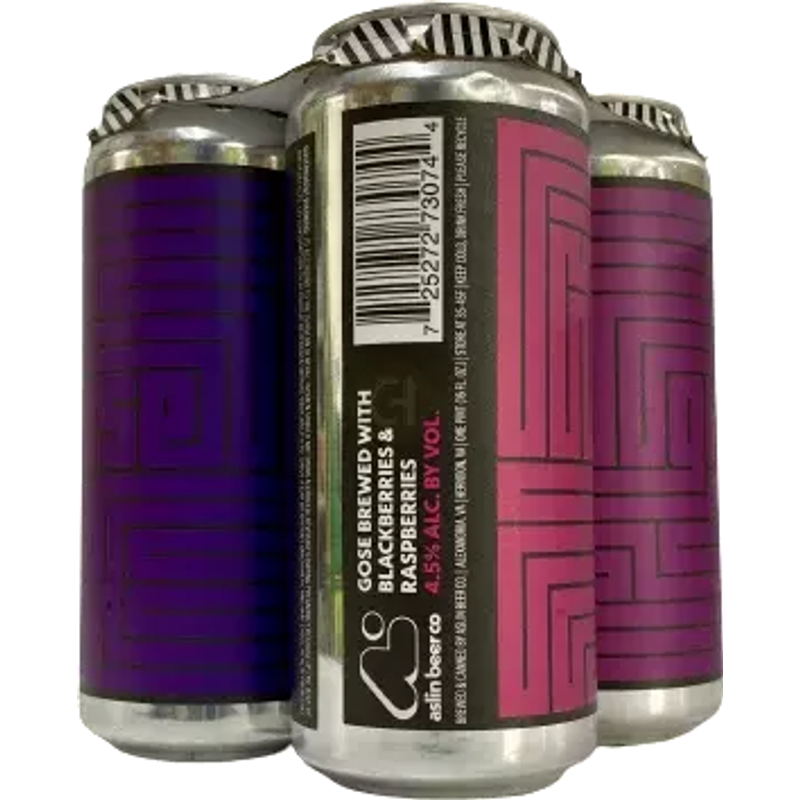 Aslin Brewing Company Fruited Gose with Blackberries view 1