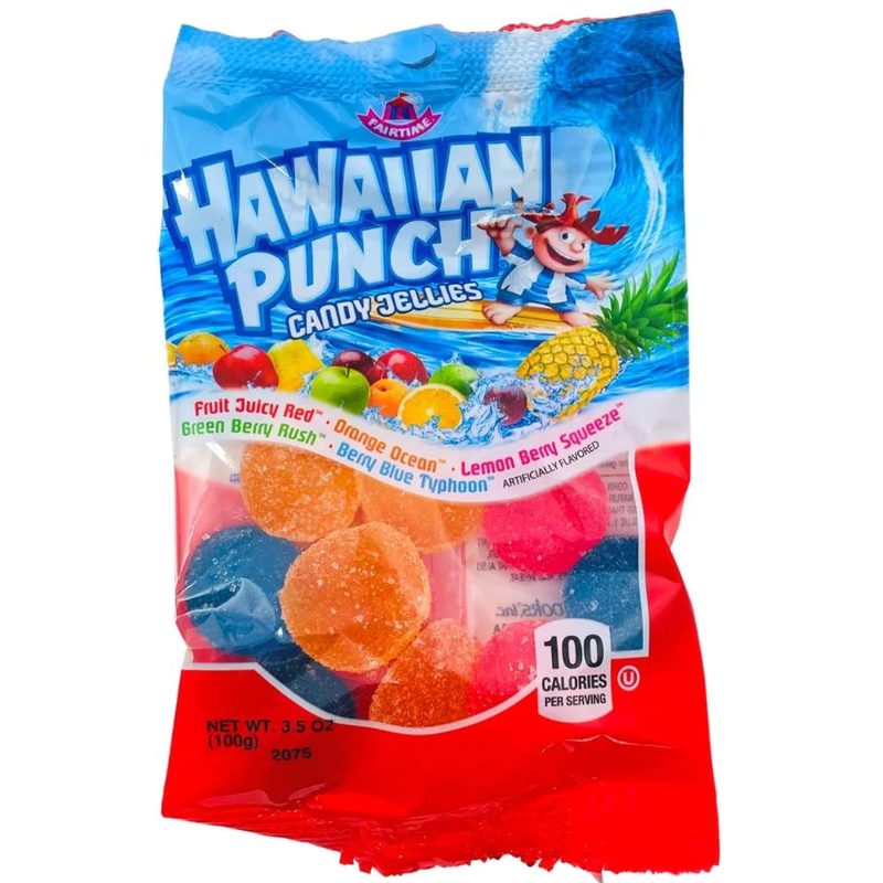 Hawaiian Punch Candy Jellies 3.5oz Bag