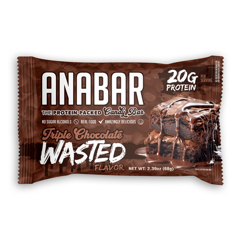 Anabar Protein Bar Triple Chocolate Wasted 2.39oz