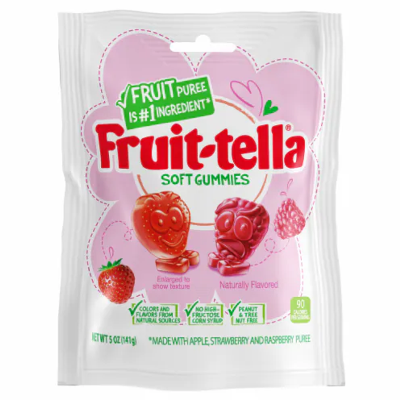 Fruit-tella Soft Gummies 5oz Bag